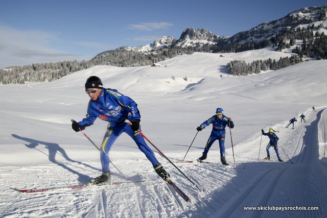 Entrainement Glières